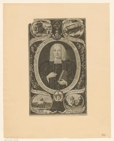Portret van Christoph Heinrich Rudorff