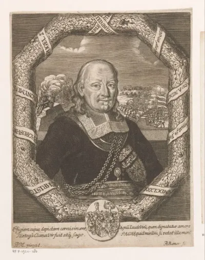 Portret van Christoph Hieronymus Gugel