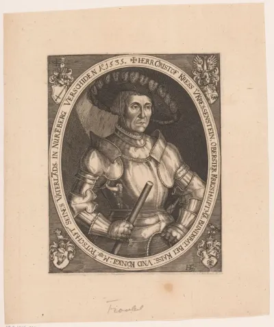 Portret van Christoph I Kreß von Kressenstein