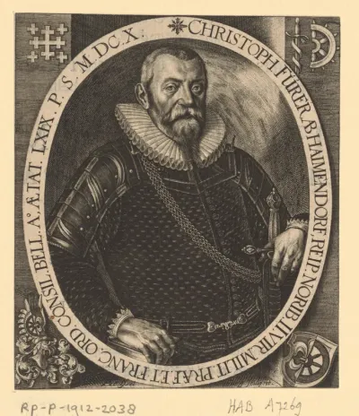 Portret van Christoph III Fürer von Haimendorf