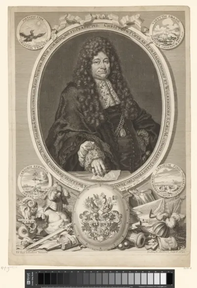 Portret van Christoph IV Fürer von Haimendorf