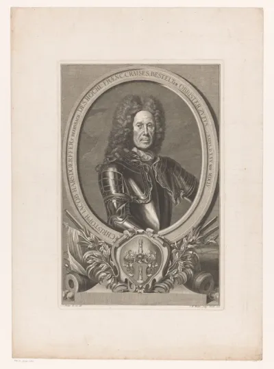 Portret van Christoph Jacob Harsdörfer von Bernbach