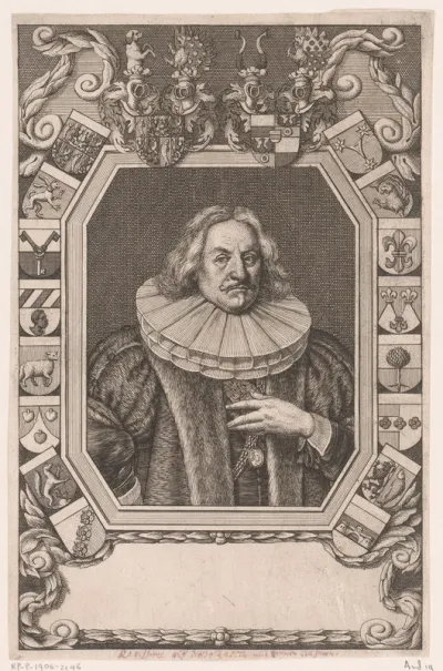 Portret van Christoph Jacob Muffel von Eschenau
