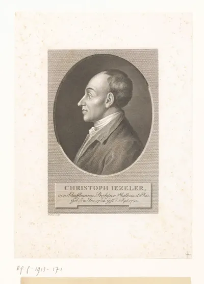 Portret van Christoph Jezler