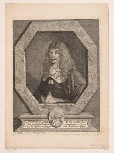 Portret van Christoph Karl Wölcker