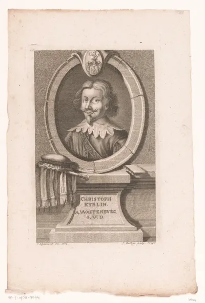 Portret van Christoph Küblin