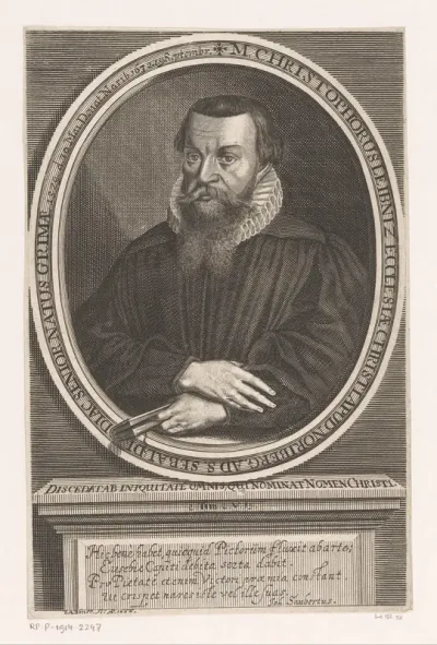 Portret van Christoph Leibnitz