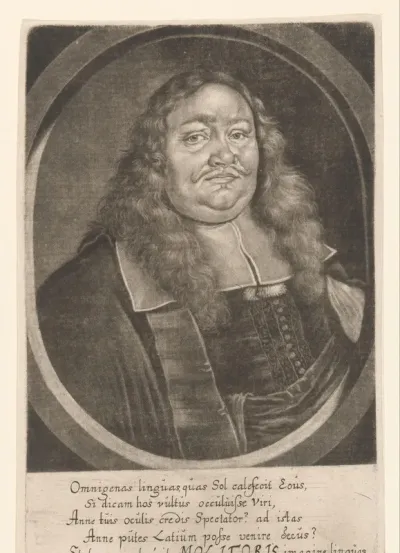 Portret van Christoph Molitor