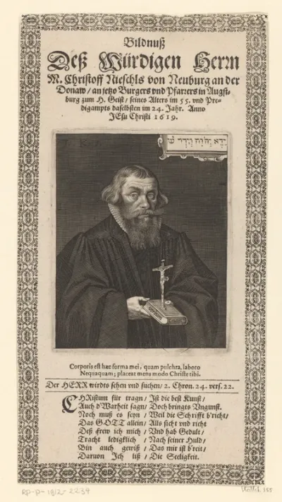 Portret van Christoph Nieschl