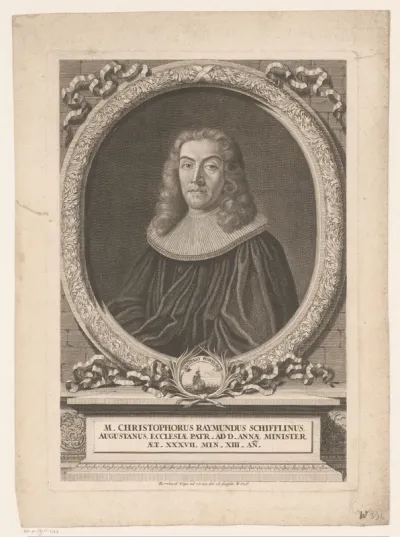 Portret van Christoph Raimund Schifflin