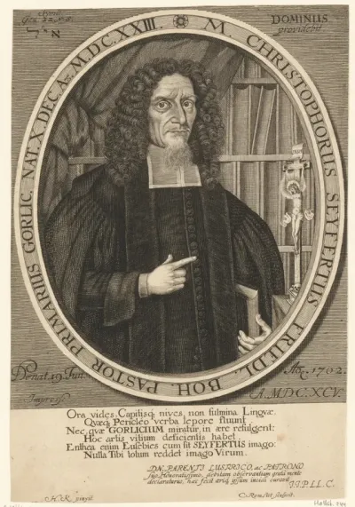 Portret van Christoph Seifert