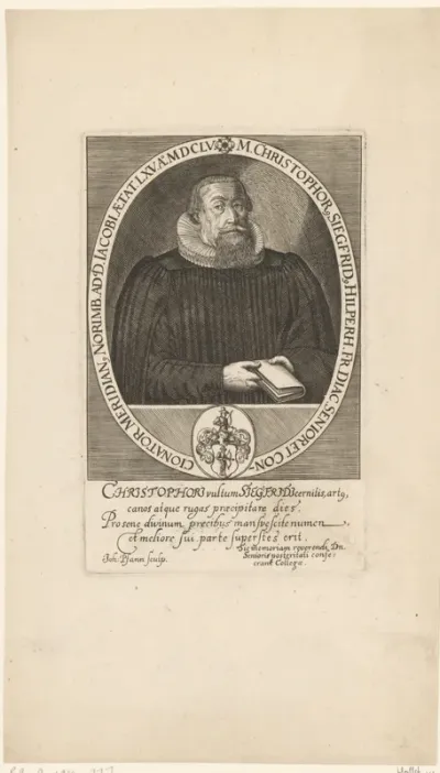 Portret van Christoph Siegfried