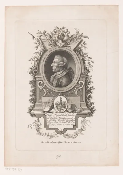 Portret van Christoph Sigismund Holzschuher