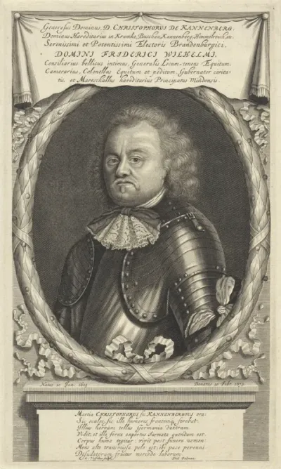 Portret van Christoph von Kannenberg