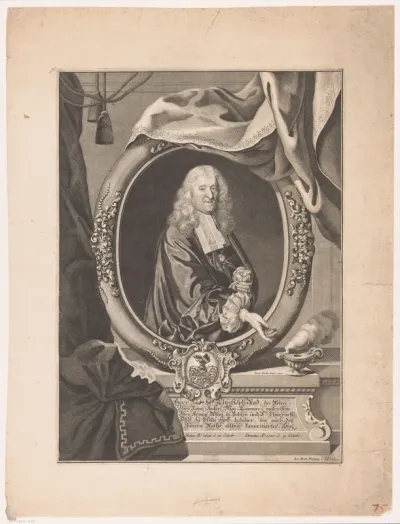 Portret van Christoph von Rad