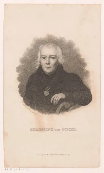 Portret van Christoph von Schmid