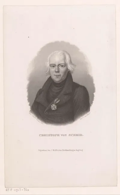 Portret van Christoph von Schmid