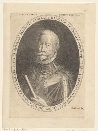 Portret van Christoph von Teuffenbach
