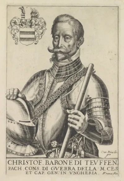 Portret van Christoph von Teuffenbach