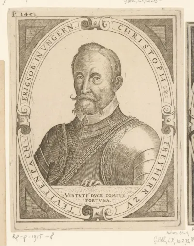 Portret van Christoph von Teuffenpach