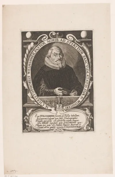 Portret van Christoph Welhamer
