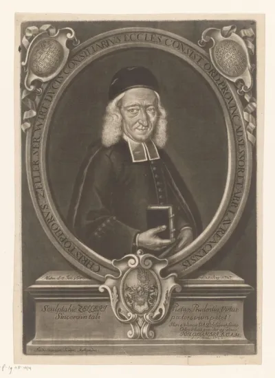 Portret van Christoph Zeller