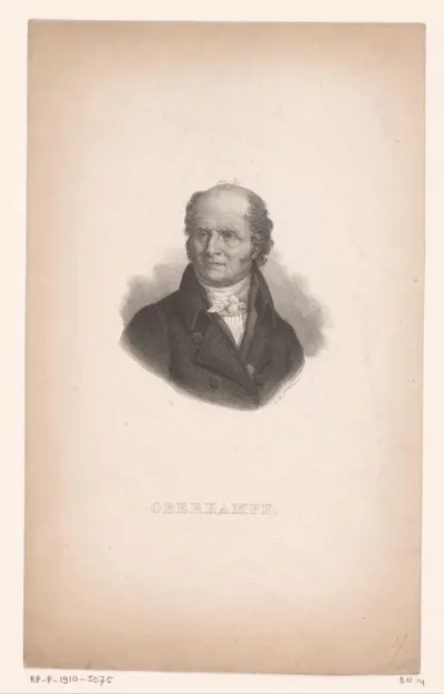 Portret van Christophe-Philippe OberKampf