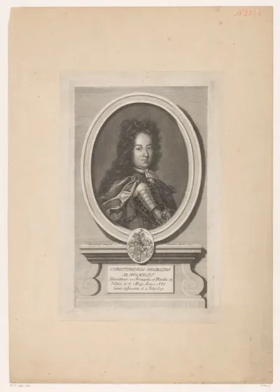 Portret van Christopher Haubold von Houwaldt