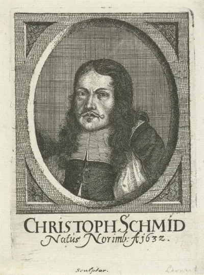 Portret van Christopher Schmid