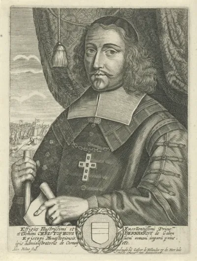 Portret van Christophori Bernhardt von Galen, bisschop van Munster