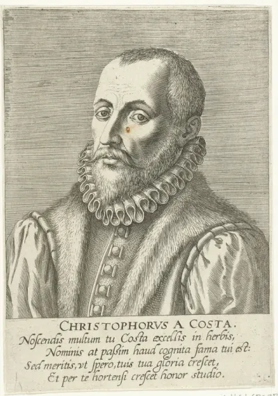 Portret van Christophorus A Costa