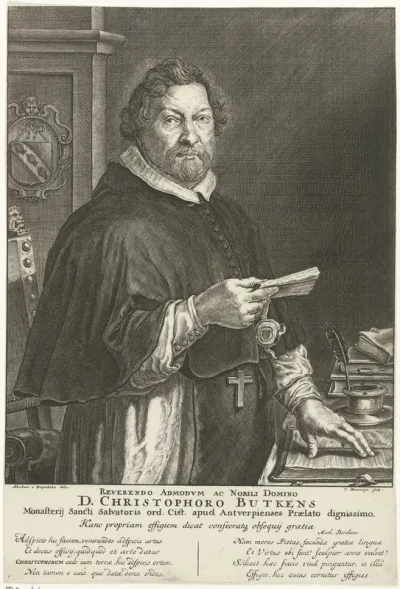 Portret van Christophorus Butkens