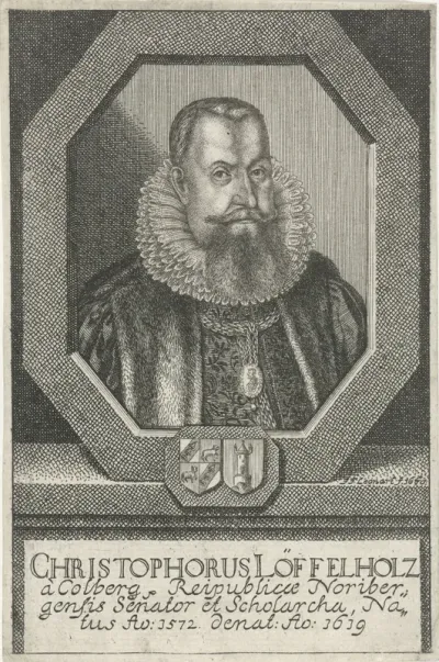 Portret van Christophorus Löffelholz von Kolberg