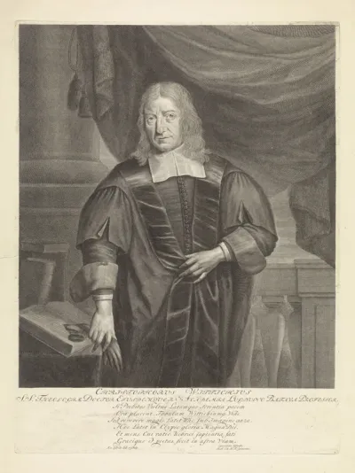 Portret van Christophorus Wittichius