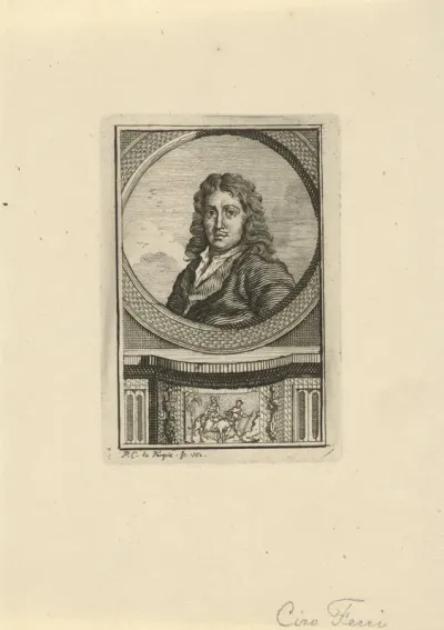 Portret van Ciro Ferri