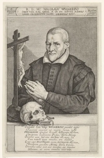 Portret van Claes Wiggers Cousebant Vigerius