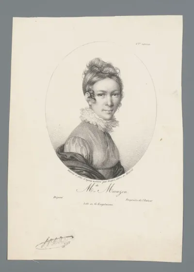 Portret van Clarisse Manson