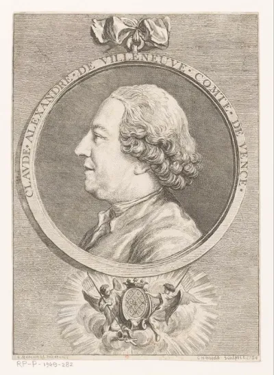 Portret van Claude Alexandre de Villeneuve, Comte de Vence