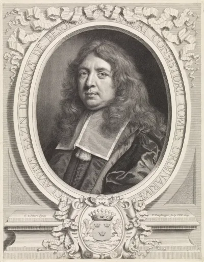 Portret van Claude Bazin de Bezons
