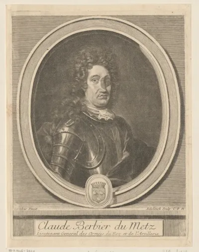 Portret van Claude Berbier du Metz