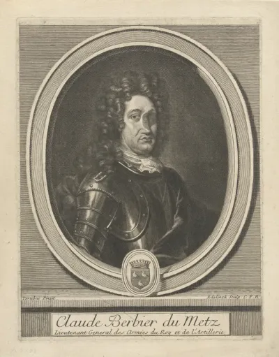 Portret  van Claude Berbier du Metz