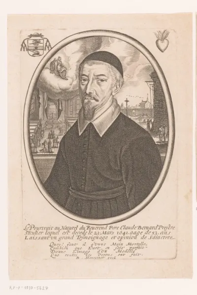 Portret van Claude Bernard