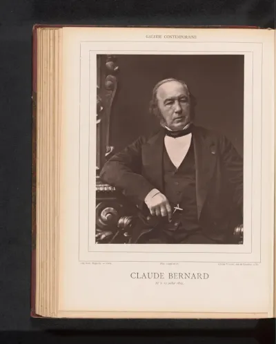 Portret van Claude Bernard