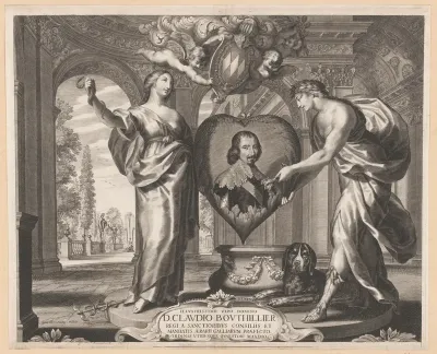 Portret van Claude Bouthillier