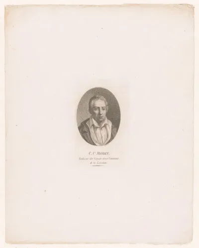 Portret van Claude C. Robin
