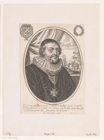 Portret van Claude de Bullion