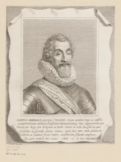 Portret van Claude de Marolles