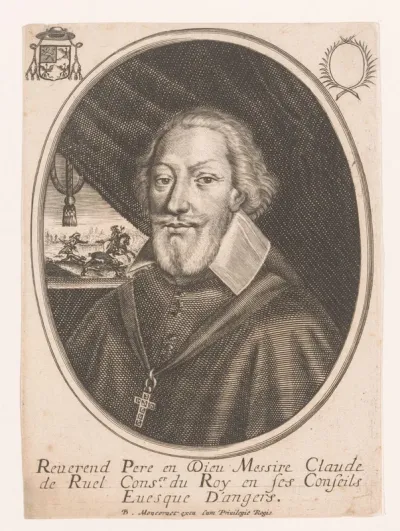 Portret van Claude de Rueil