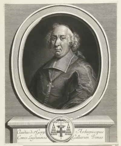 Portret van Claude de Saint-Georges