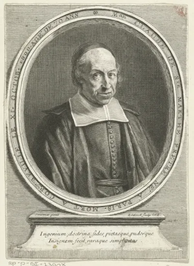 Portret van Claude de Sainte-Marthe
